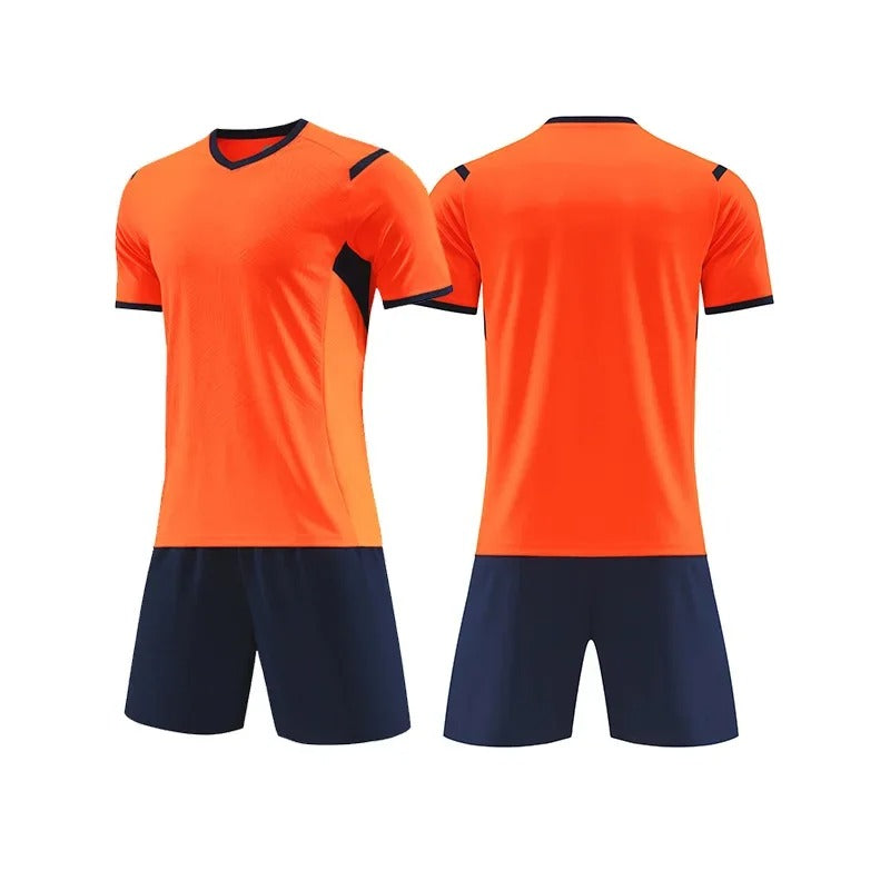 Orange Brandless Football Kit