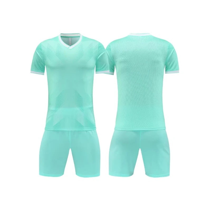 Green Top Brandless Football Kit - V6