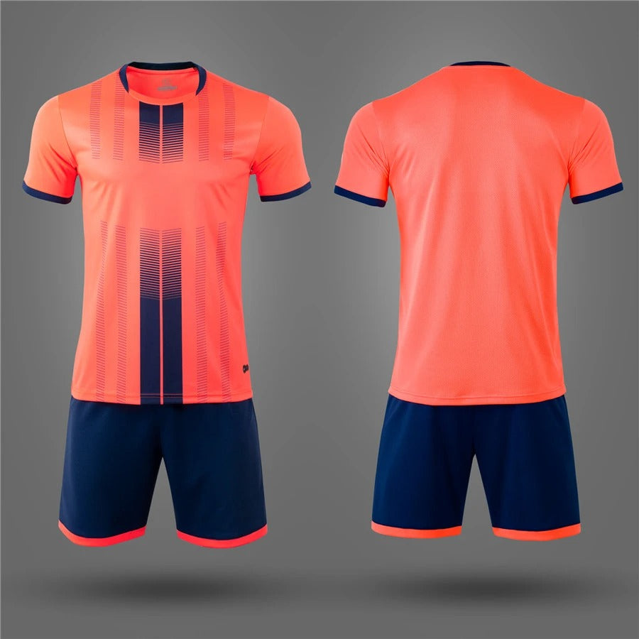 Orange Top Brandless Football Kit - V2