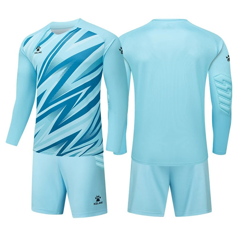 Football Goalkeeper Full Sky Blue Kit