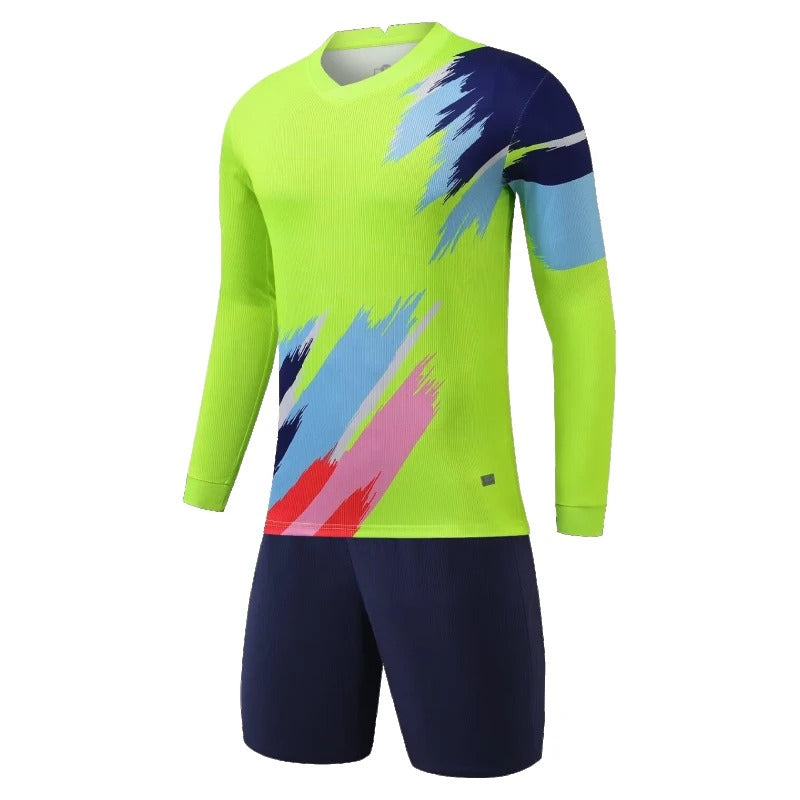 Green Top Brandless Football Kit - V6